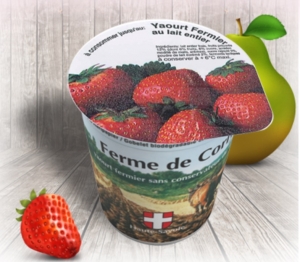 Livraison Yaourt Fraise de 180g